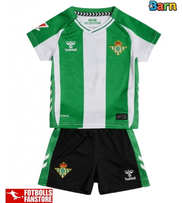 Real Betis Hemmatröja Barn 2025-26 Kortärmad (+ Korta byxor)
